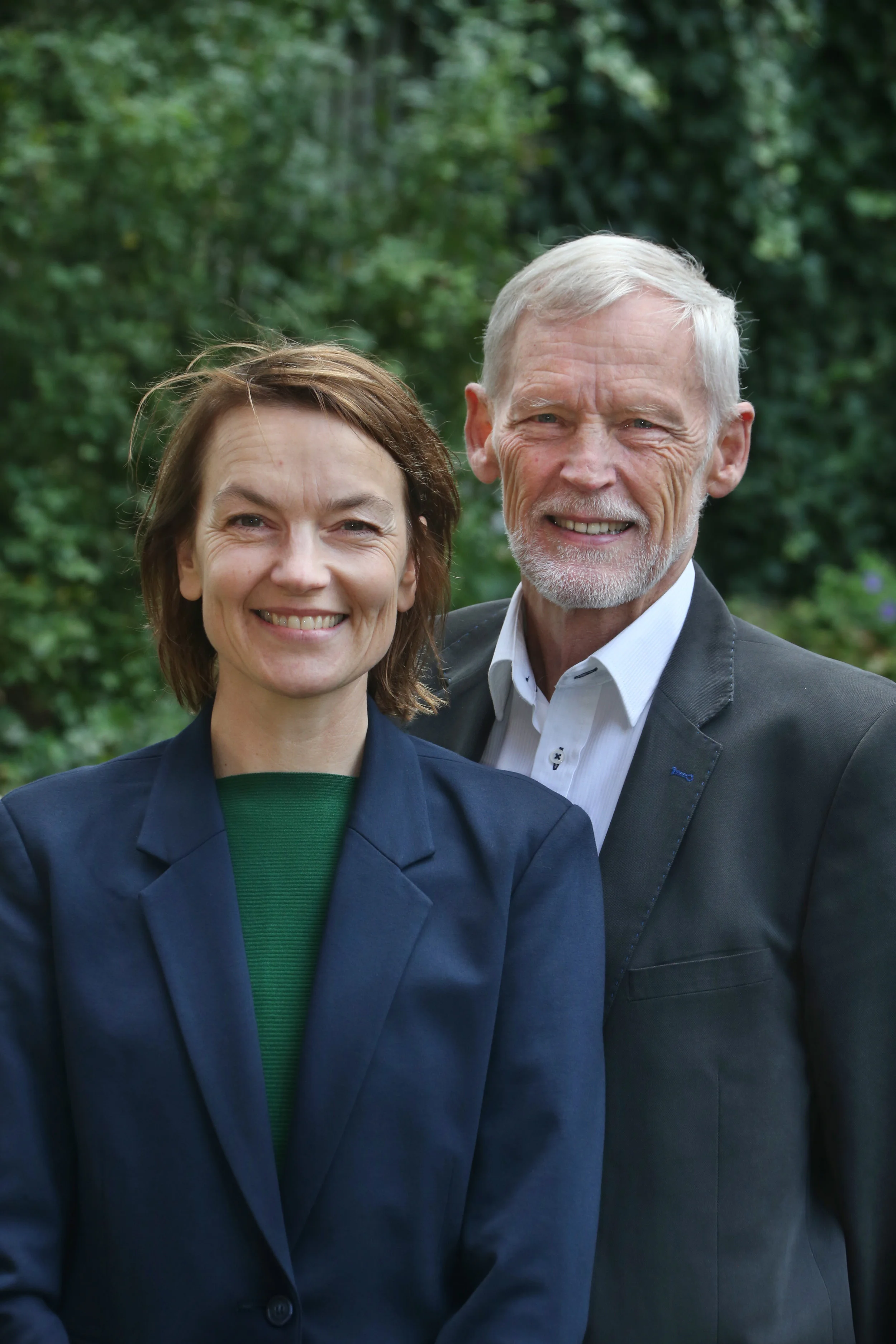 Kristina Young og Arne Bech er valgt ind for Hvidovrelisten i perioden 2018-2021. Billedet er fra valgplakaten i 2017.