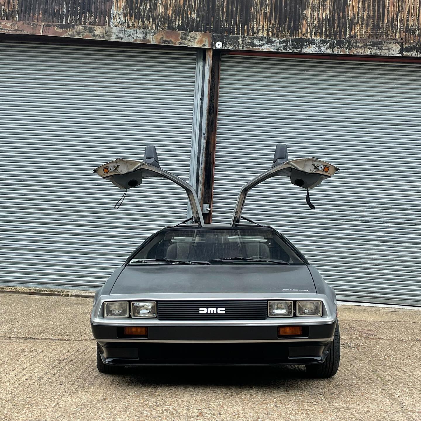 into storage at HVS today&hellip;..Now under a soft cover and CTEK battery charging. Secure, indoor car storage. #hvsuk #carstorageuk #htowndubandclassicclub #delorean #dmc #backtothefuture #fluxcapacitor #outtatime