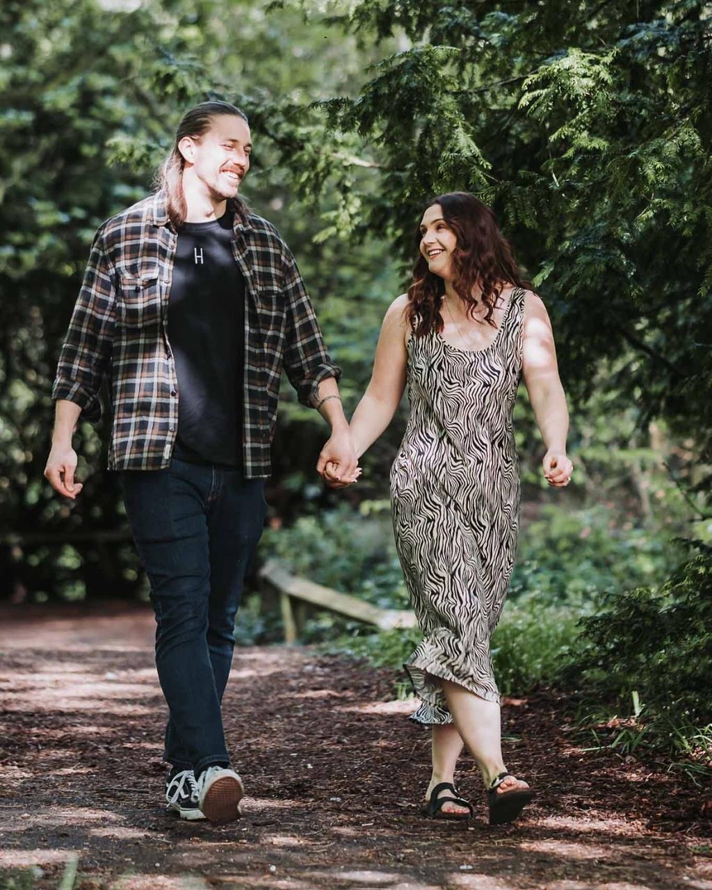 Back to Jesmond Dene in Newcastle for a nice engagement shoot with Evie-Mae and Joe.