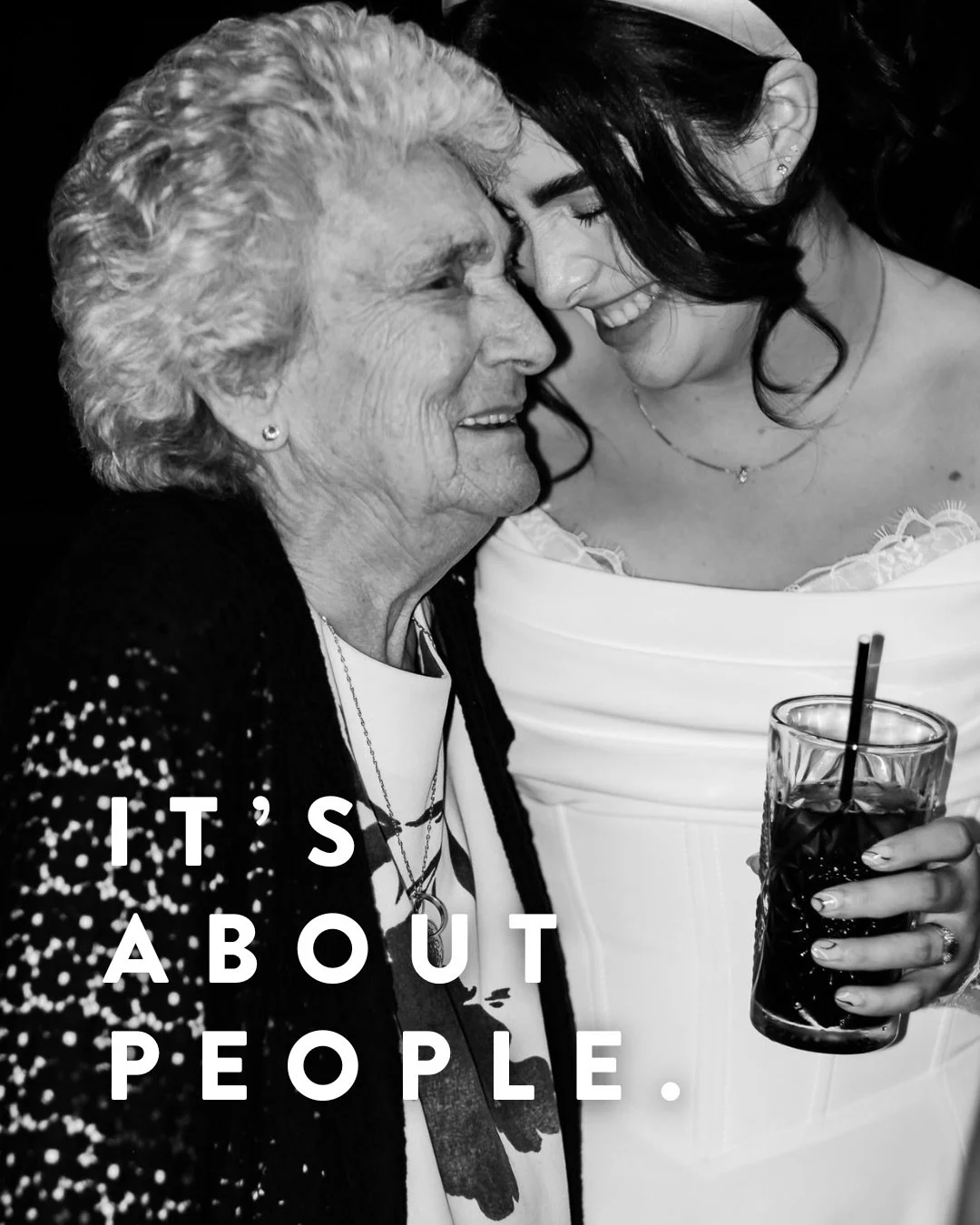It&rsquo;s not (just) about you.

Weddings are nothing without your guests.

The friends and family that made you both what you are.

It&rsquo;s what matters most. It&rsquo;s not the venue, the decor, the dresses, the weather. It&rsquo;s all about th
