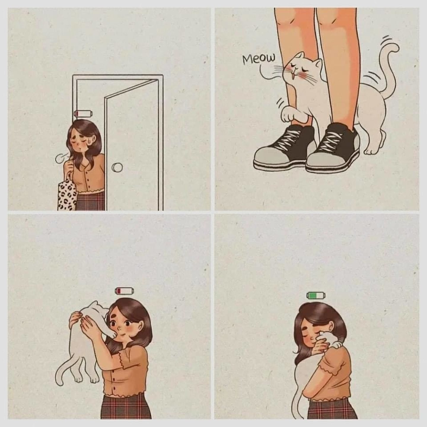 La ronronth&eacute;rapie : les bienfaits apaisants du ronronnement des chats 🐱
Depuis que je suis toute jeune, j'ai toujours eu un grand amour pour les chats 🐱. &Eacute;tant une personne anxieuse et joyeuse &agrave; la fois, j'ai rapidement d&eacut