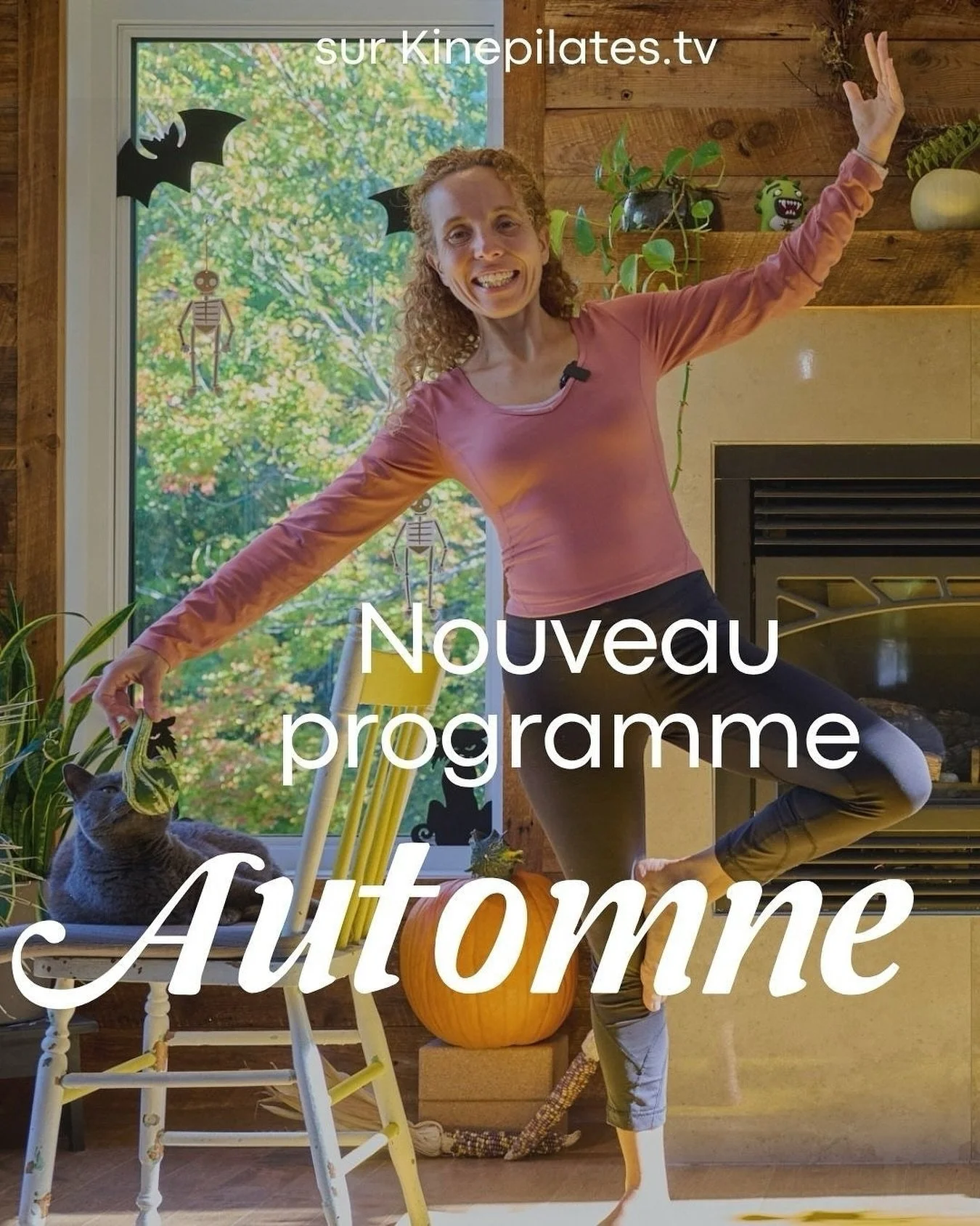 🍂 Nouveau d&eacute;fi d&rsquo;octobre
Un programme full body aux couleurs de l&rsquo;automne pour r&eacute;veiller votre &eacute;nergie 🍁
Des s&eacute;ances de Pilates Tonic et Mouvements Dynamiques pour tonifier tout le corps et affiner la silhoue
