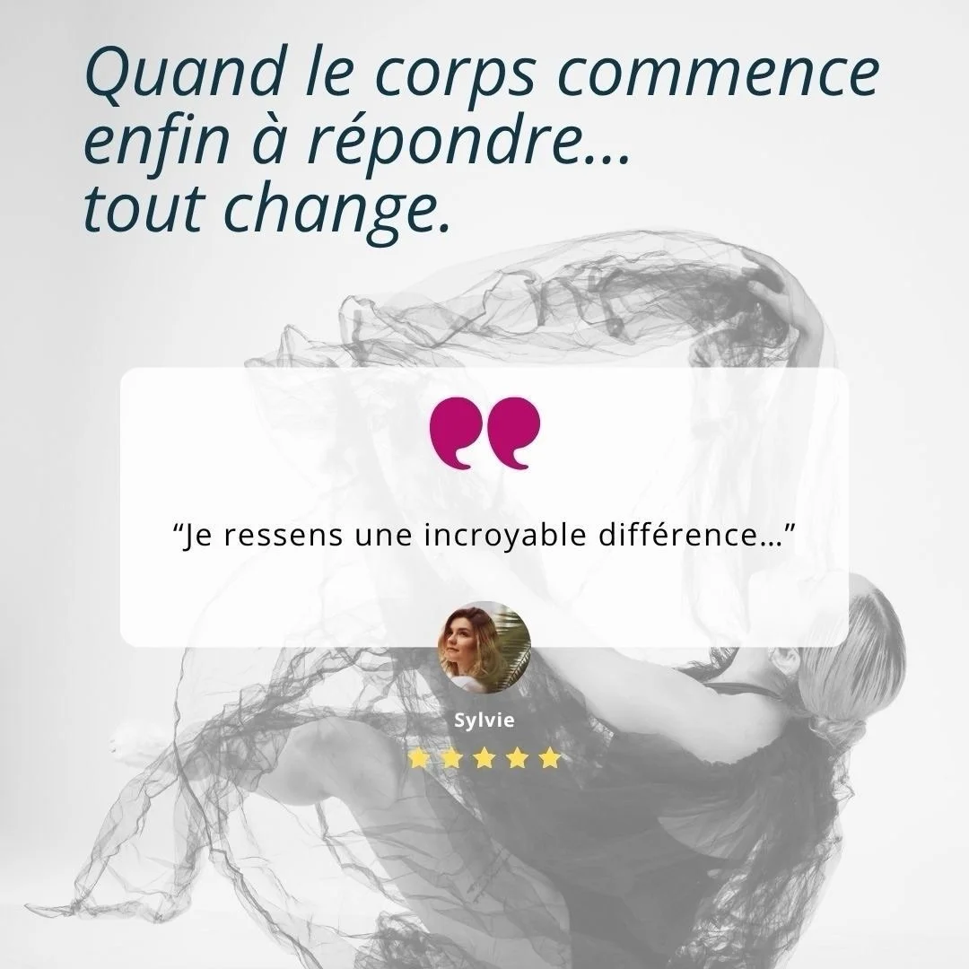 ✨ &ldquo;Je ressens une incroyable diff&eacute;rence&hellip;&rdquo;

Apr&egrave;s 3 mois de pratique r&eacute;guli&egrave;re, Sylvie partage :
💬
&ldquo;J&rsquo;ai l&rsquo;impression que mes pieds et mes jambes sont plus forts, plus solides, plus ton