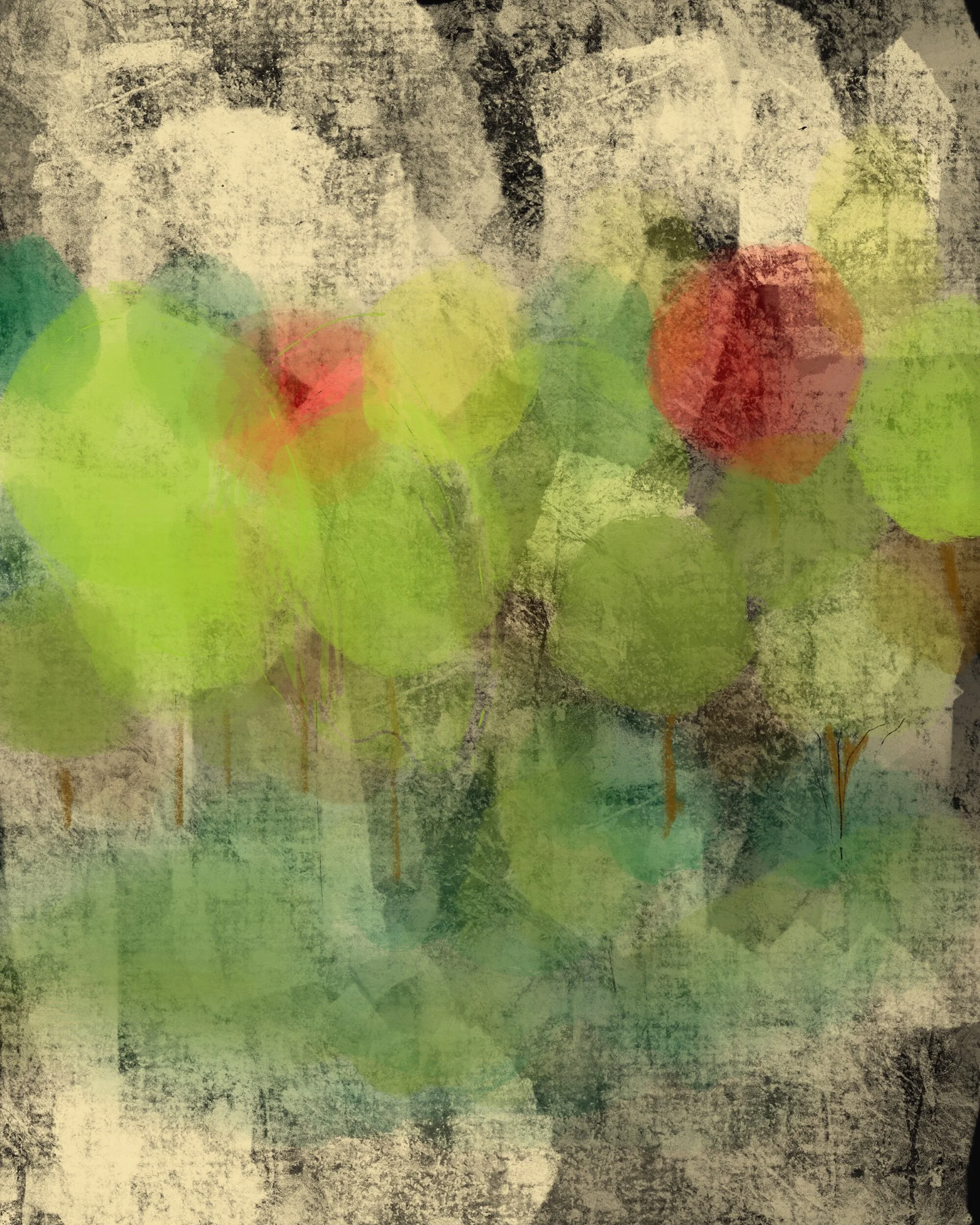 Sometimes the universe demands a peaceful woodland scene #1