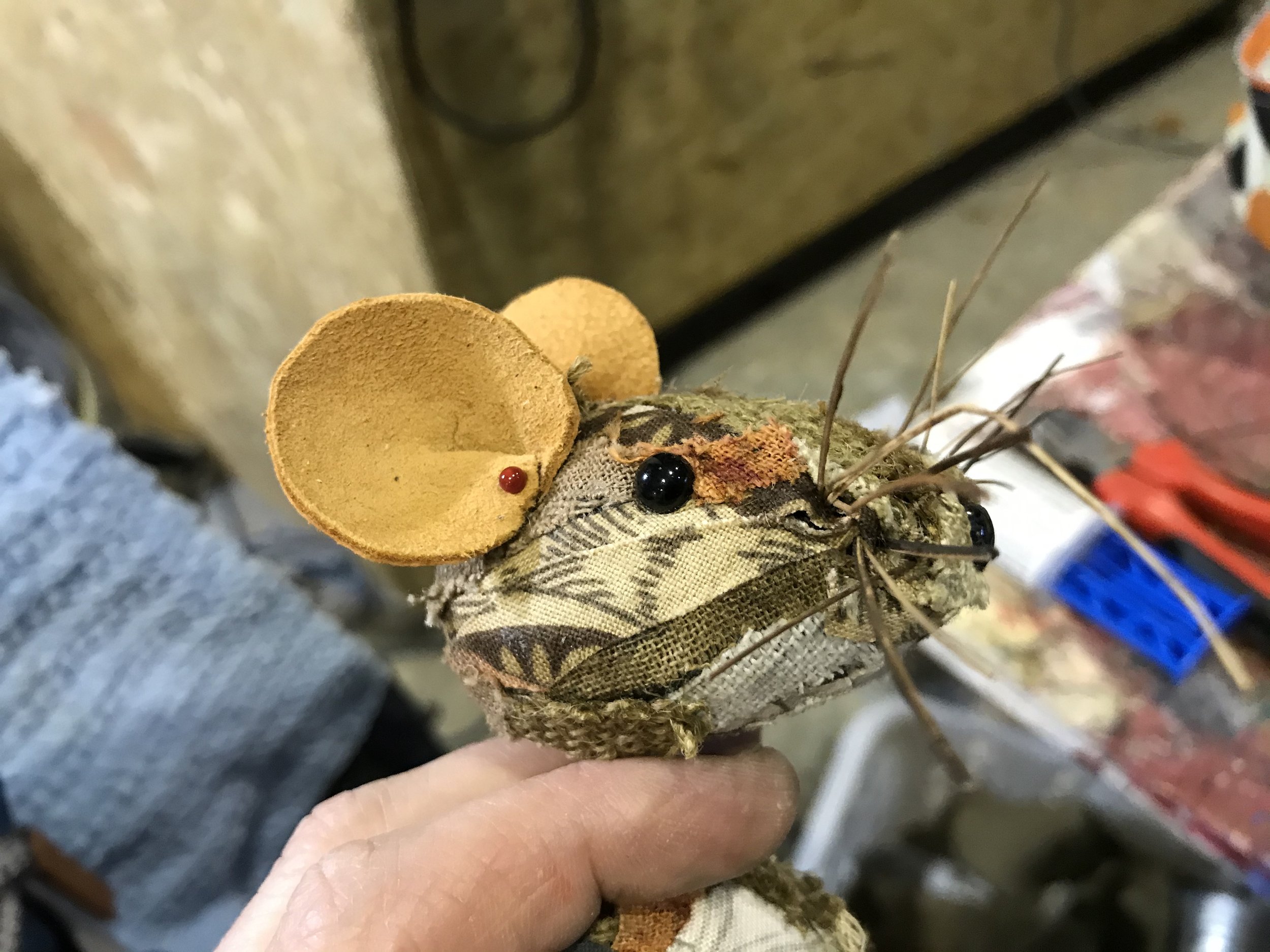Adding ears to mouse