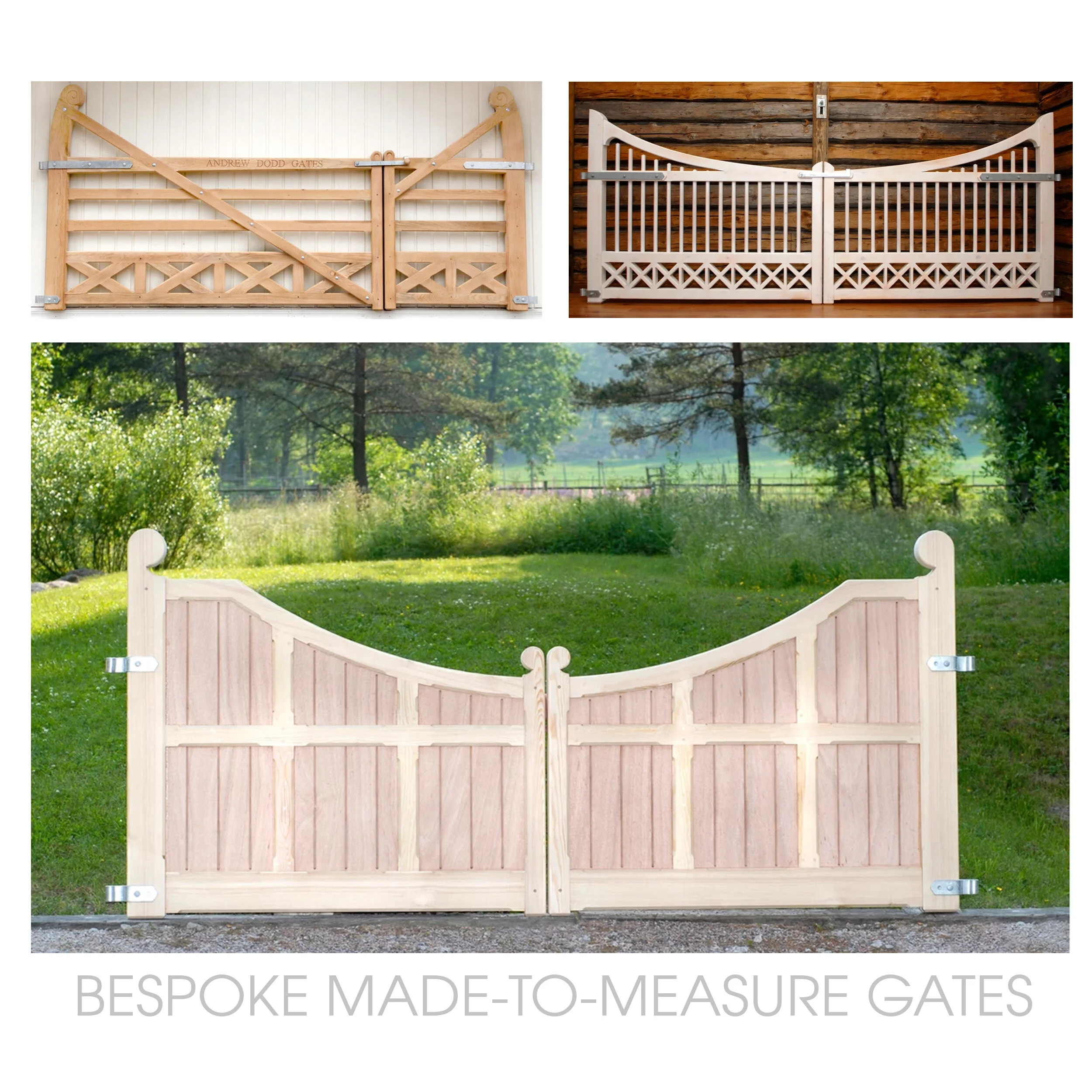 Made-to-measure gates