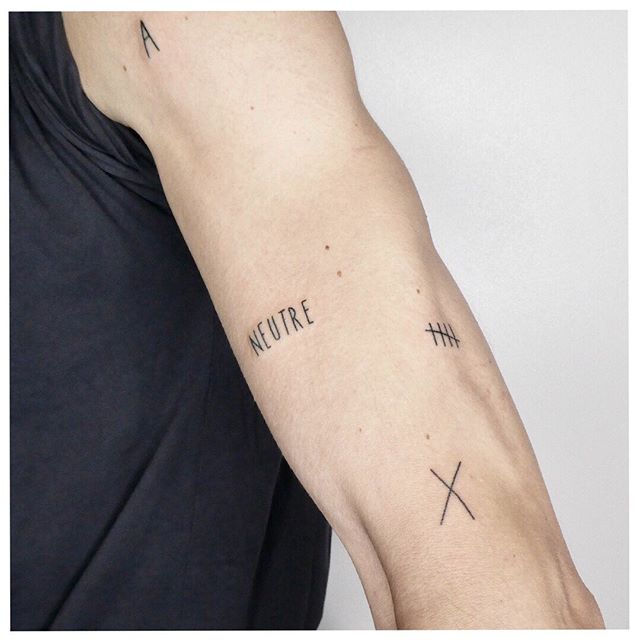 Sometimes the most important thing is the spaces between things
•
@densha_tattoo is playing with composition on skin and he is super open to your ideas
•
#tattoosleeve #minimaltattoo #handpoke #stickandpoke #berlintattoo #contemporarytattooing