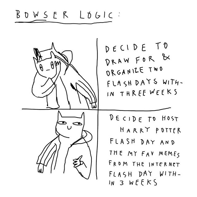 It's the second round for Bowser's funny theme-based Flashday series, and this time it’s all about meme! •
Tattoos and memes correlate, as their format requires to tell what often is a lot of underlying information in a very simple image - and Bowser Drake is a vibe. •
Pre-booking will start on @bowsertattoos tonight at 9PM.
Don't let your memes be dreams!
•
#meme #memetattoo #ignorantstyle #ignorantland #tattooflash #berlintattoo