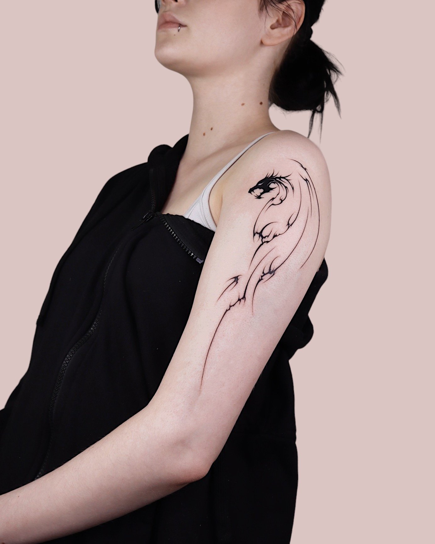 Dragon tattooed by Sisterxserpent.JPG