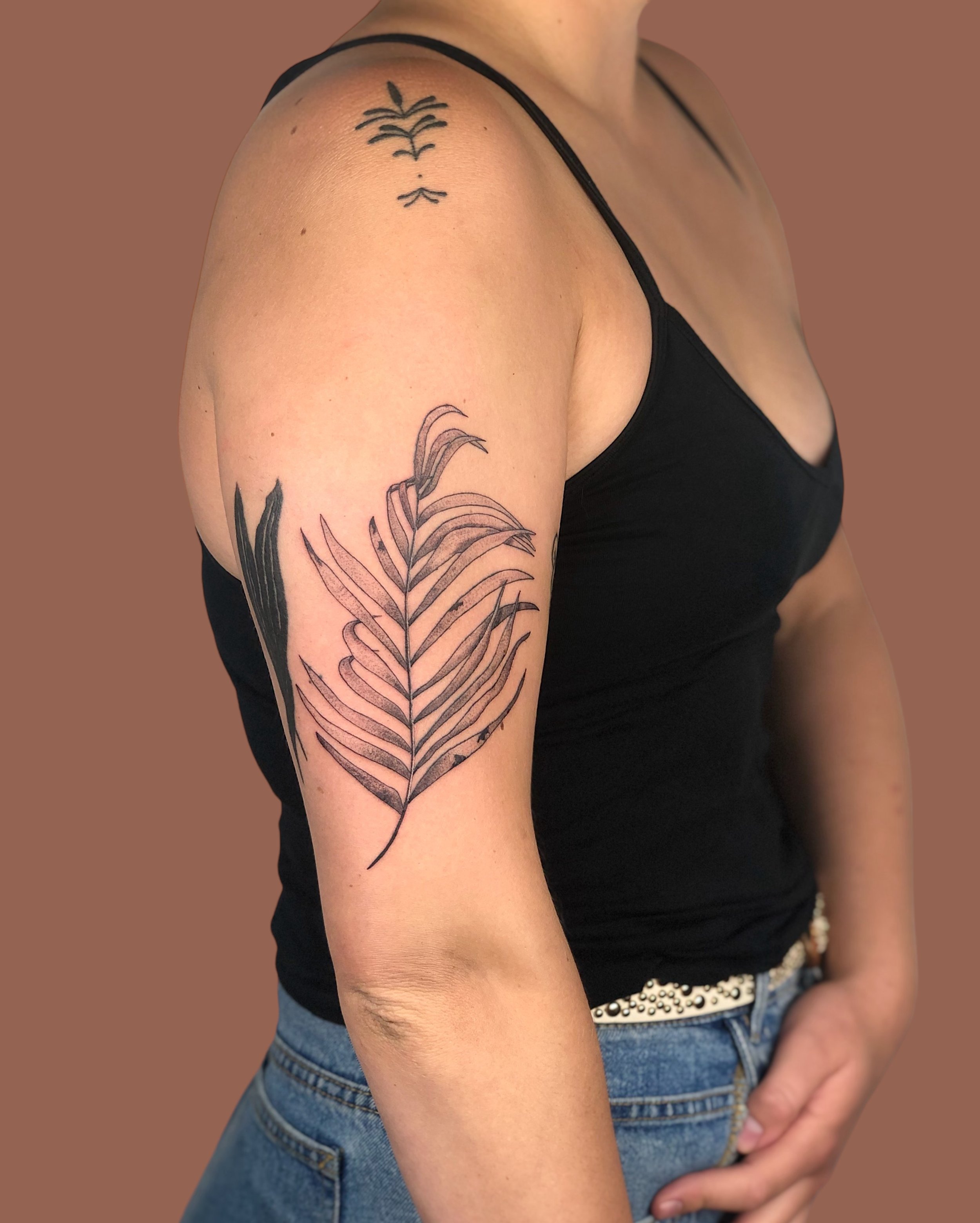 Branch fern tattoo by Donna Aviles.JPG