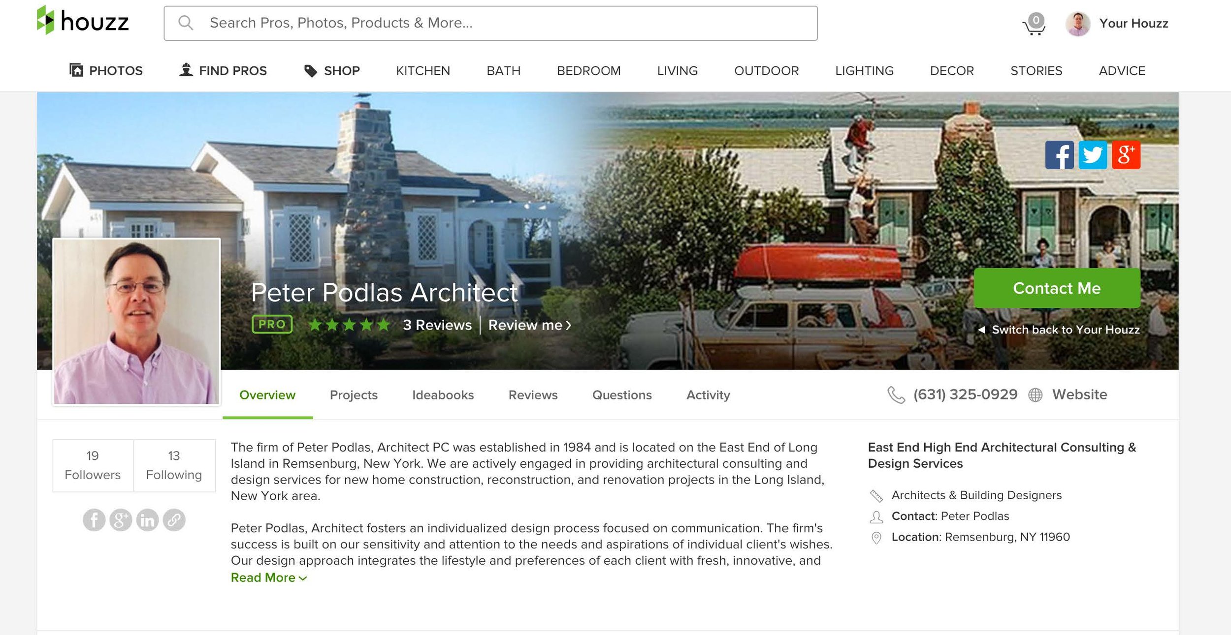 Peter Podlas Architect Houzz Page