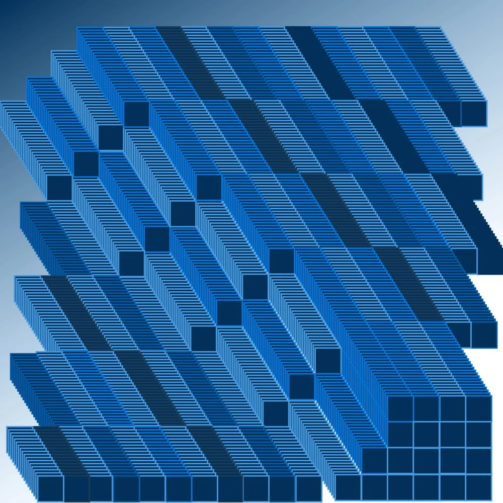 Blocks of Blue