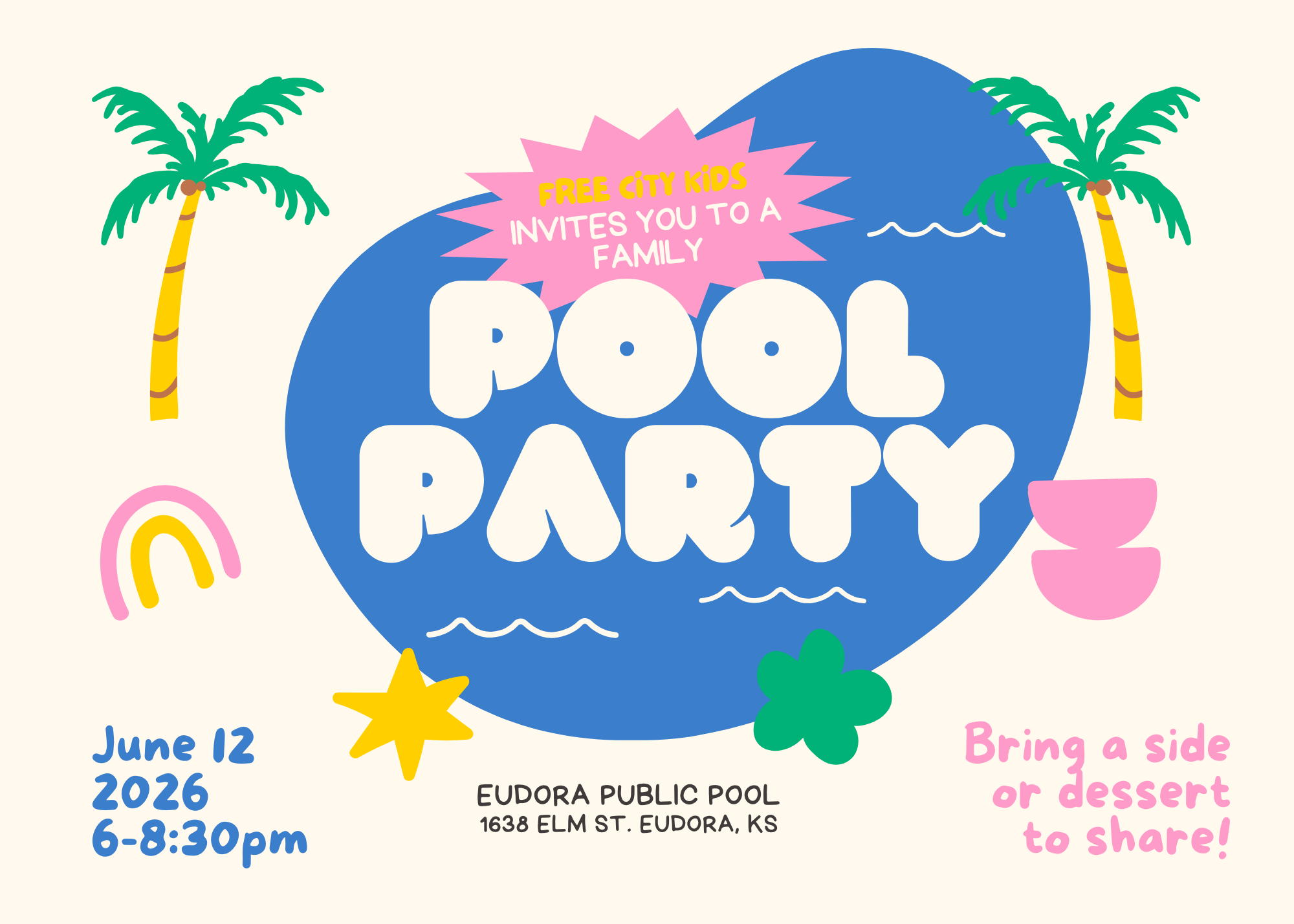 FCC KIDS Summer Nights - Pool Party