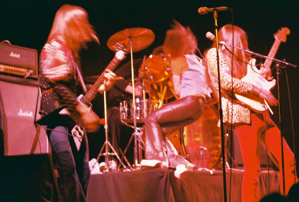  Supporting KISS on their 1st German tour, Düsseldorf, Phillipshalle, May 19, 1976. (photo courtesy of Jürgen Engler) 