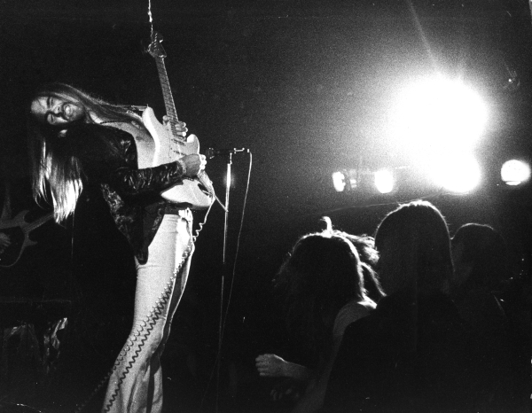  2nd SCORPIONS show at the legendary MARQUEE in London,&nbsp;29. March 1976.&nbsp; David Gilmour, Michael Schenker, Gary Moore and Monika Dannemann were in the audience. 