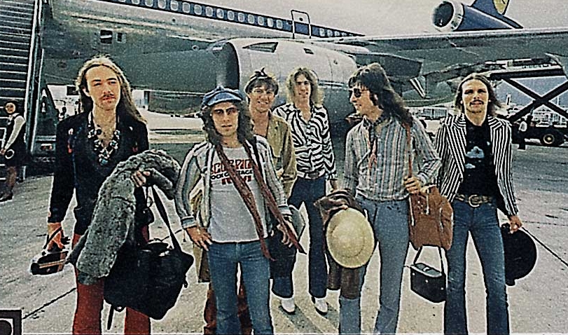  SCORPIONS arrival in Japan, Haneda Airport, April 1978 