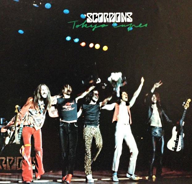  SCORPIONS in JAPAN, TOKYO TAPES - April 1978 