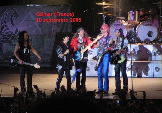  1st RE-UNION SHOW &amp; SCORPIONS SINCE TOKYO TAPES Colmar, France, Parc Expo, 10. Sept. 2005 