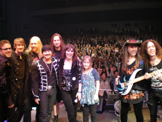  "UNDER A DARK SKY" TOUR -&nbsp; &nbsp;&amp; MARTY FRIEDMAN, MARK BOALS,&nbsp; LIZ VANDALL,&nbsp; Tokyo, Sun Plaza Hall, &nbsp;Nov. 12, 2008 