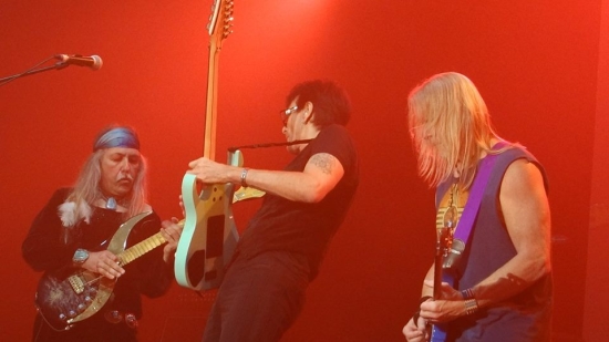  JIMI HENDRIX SHOW &amp; STEVE VAI &amp; STEVE MORSE &nbsp; Guitare-en-Scene Festival, France, 20. July 2014 