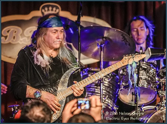  EXTREME GUITAR TOUR OF USA 2015 - ULI &amp; KOFI BAKER &nbsp; BB KING'S, NEW YORK,&nbsp; 8. February 2015 