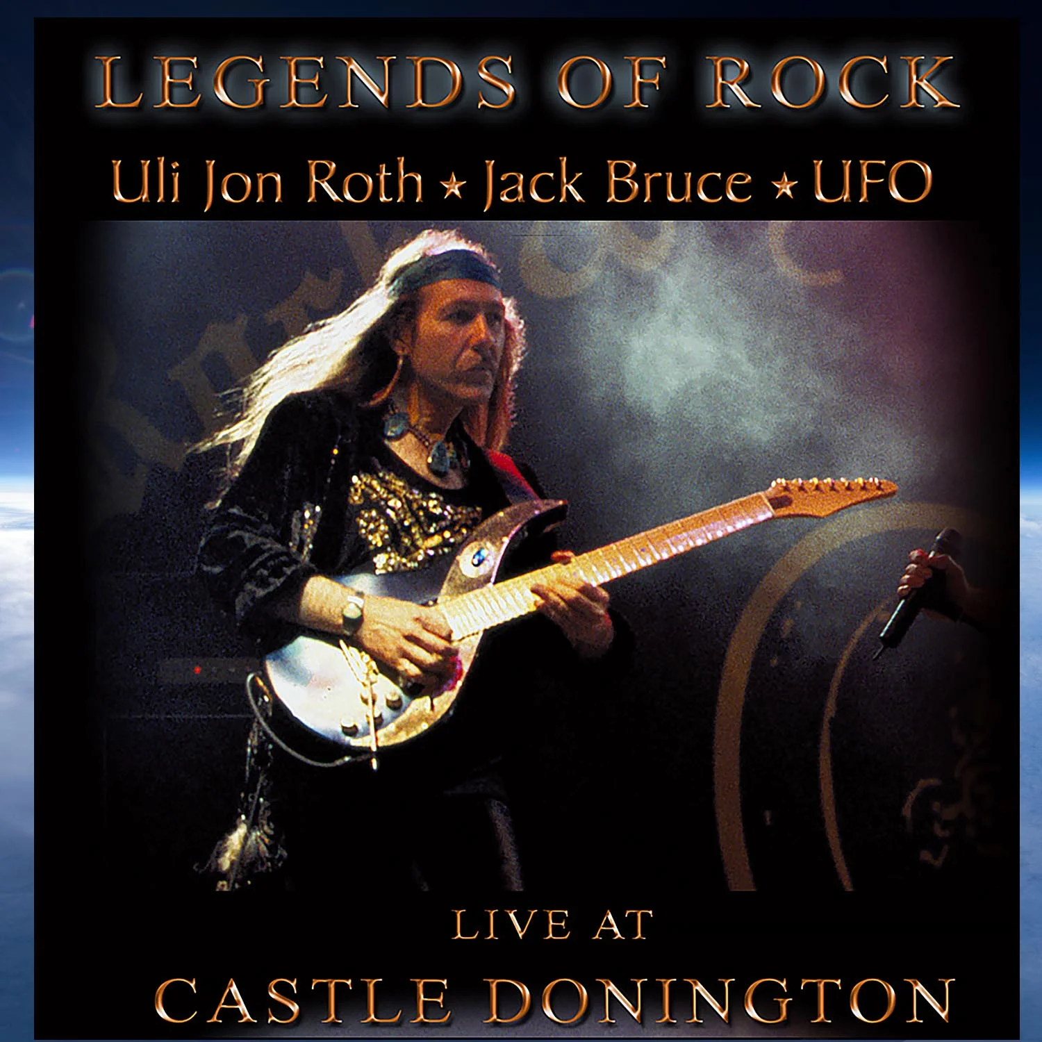 Legends of Rock (Uli Jon Roth - Jack Bruce - UFO)   "Live at Castle Donington"  [DVD]  Hand-signed