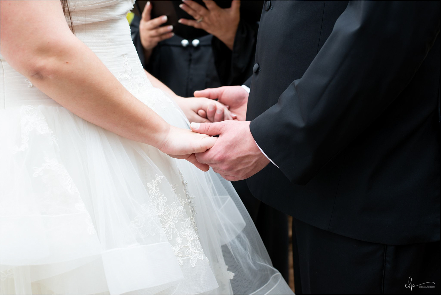 Wedding ceremony at Sapphire Falls