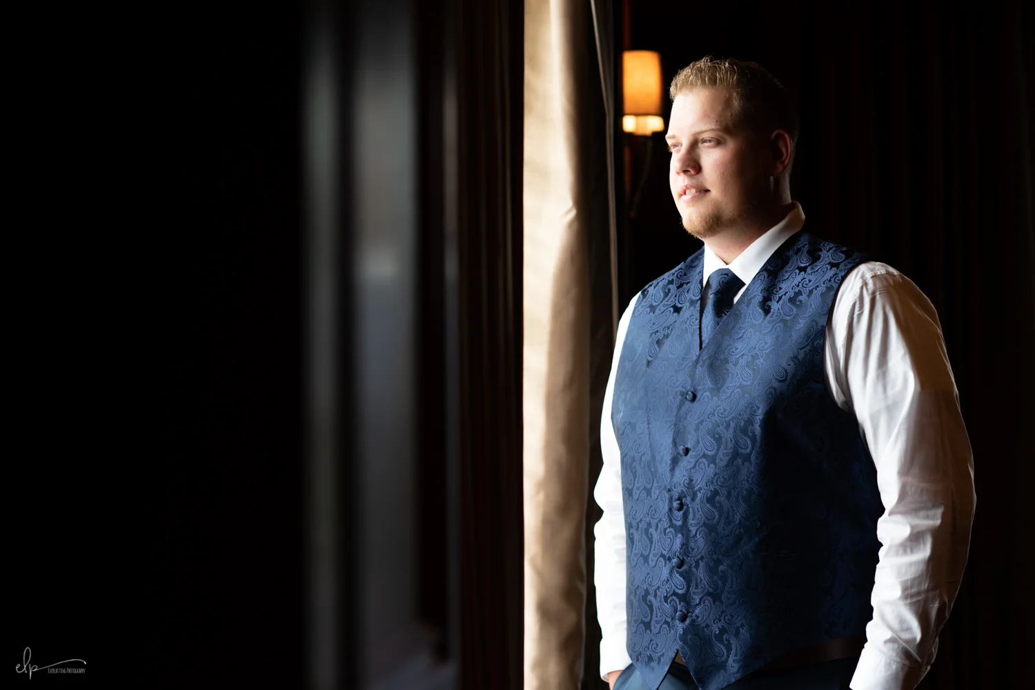 Orlando wedding photography of groom