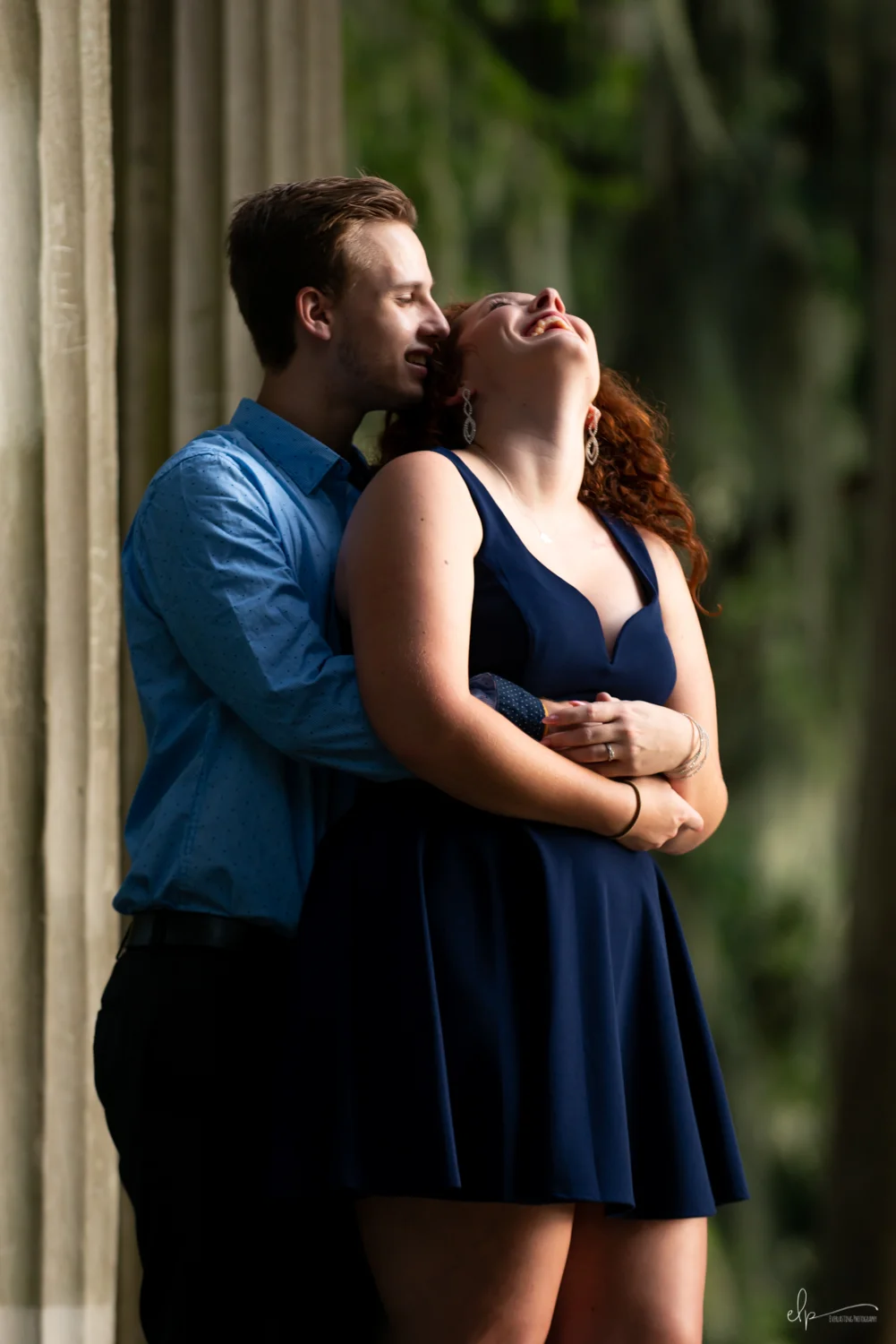 Kraft Azalea Gardens Couple's Engagement Photo Session