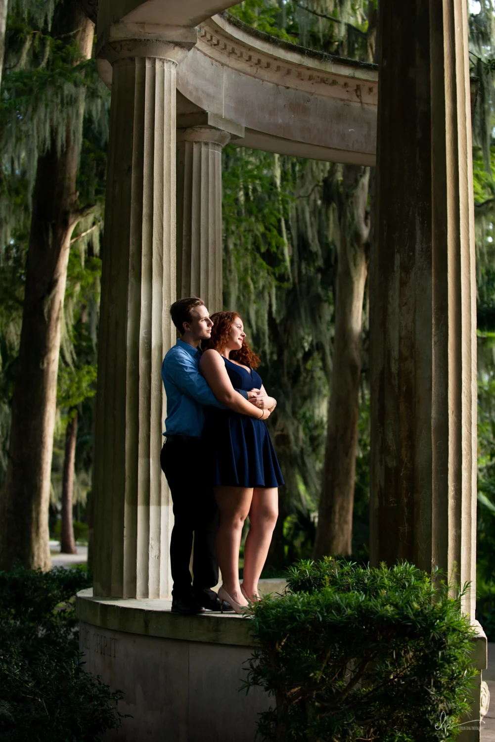 Kraft Azalea Gardens Engagement Photographer
