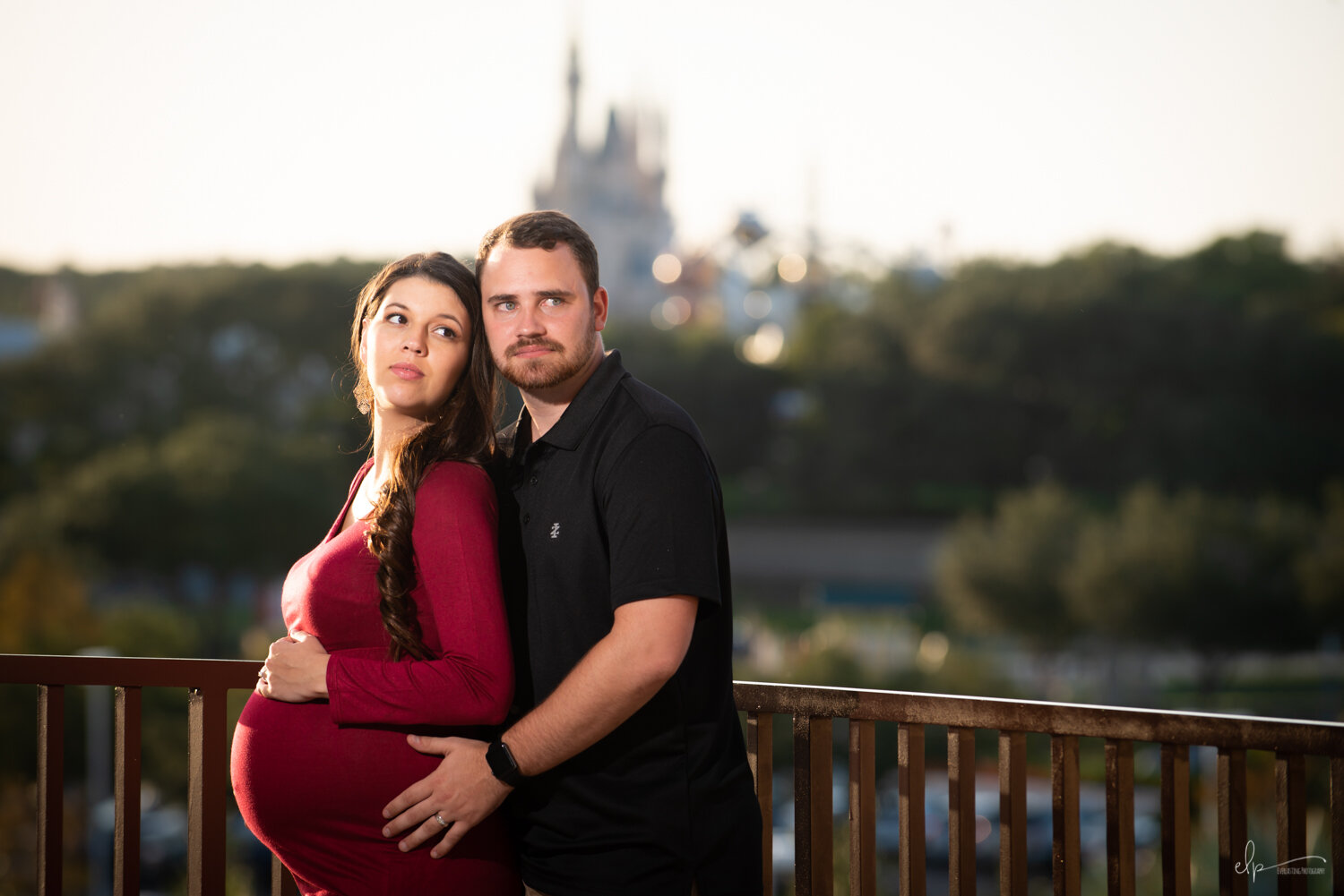 Maternity Photos At Disney's Contemporary Resort
