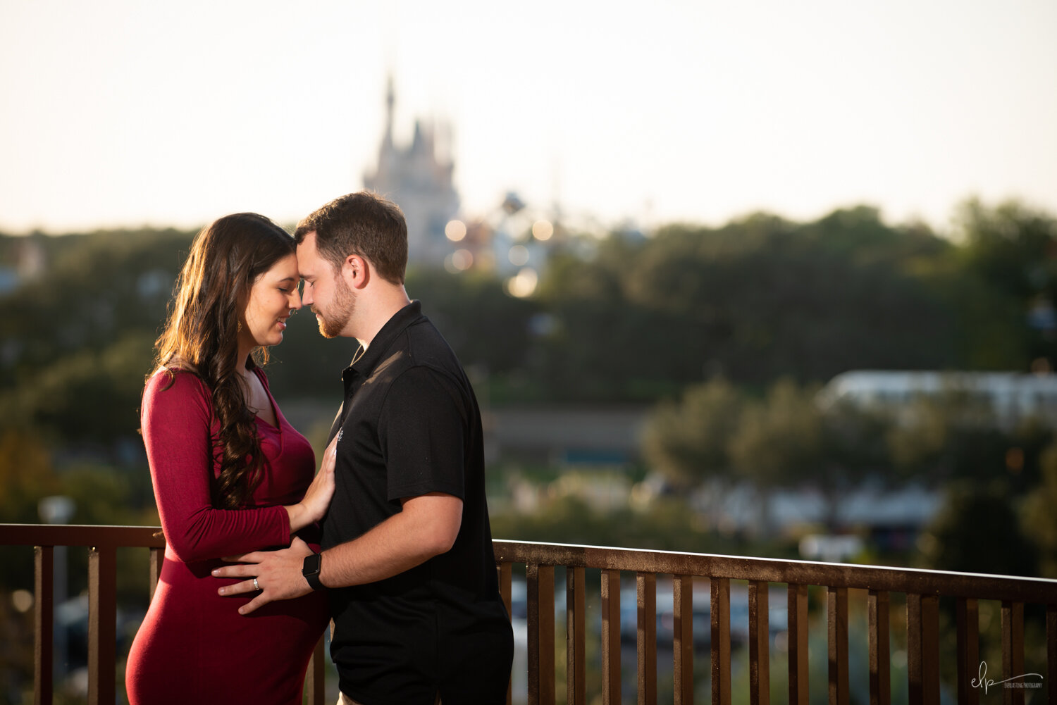 Maternity Portrait Session At Disney's Contemporary Resort