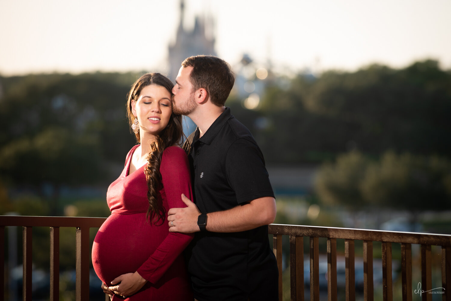 Maternity Portraits At Disney's Contemporary Resort
