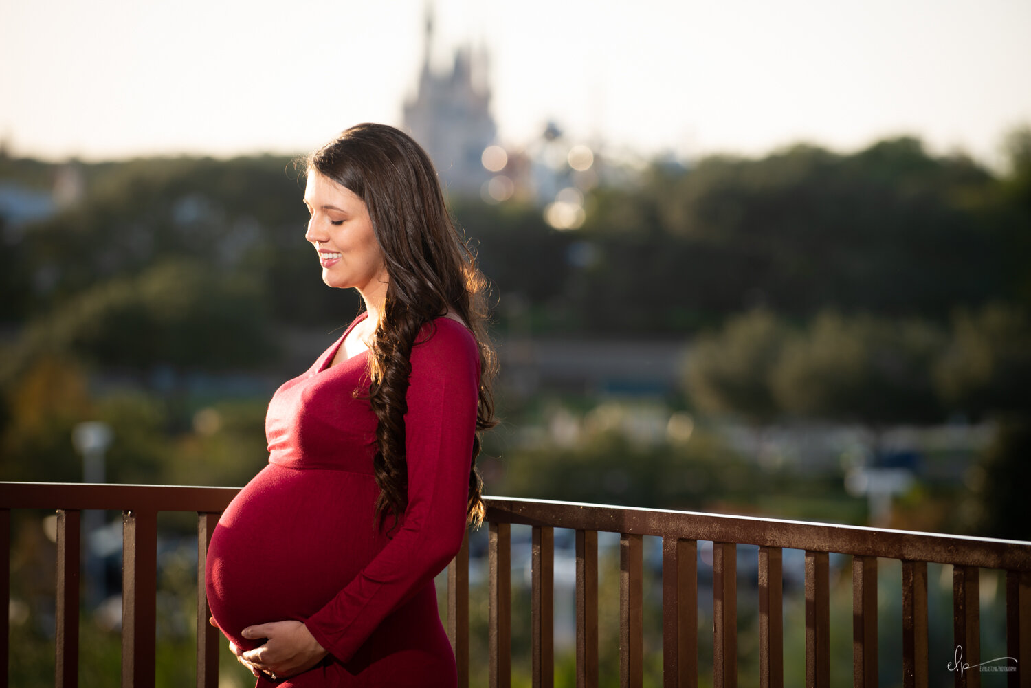 Maternity Session At Disney's Contemporary Resort