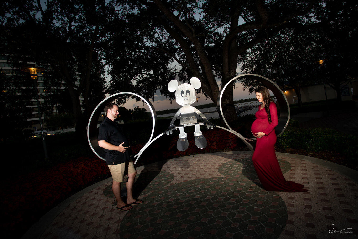 Maternity Portrait Photographer At Disney's Contemporary Resort