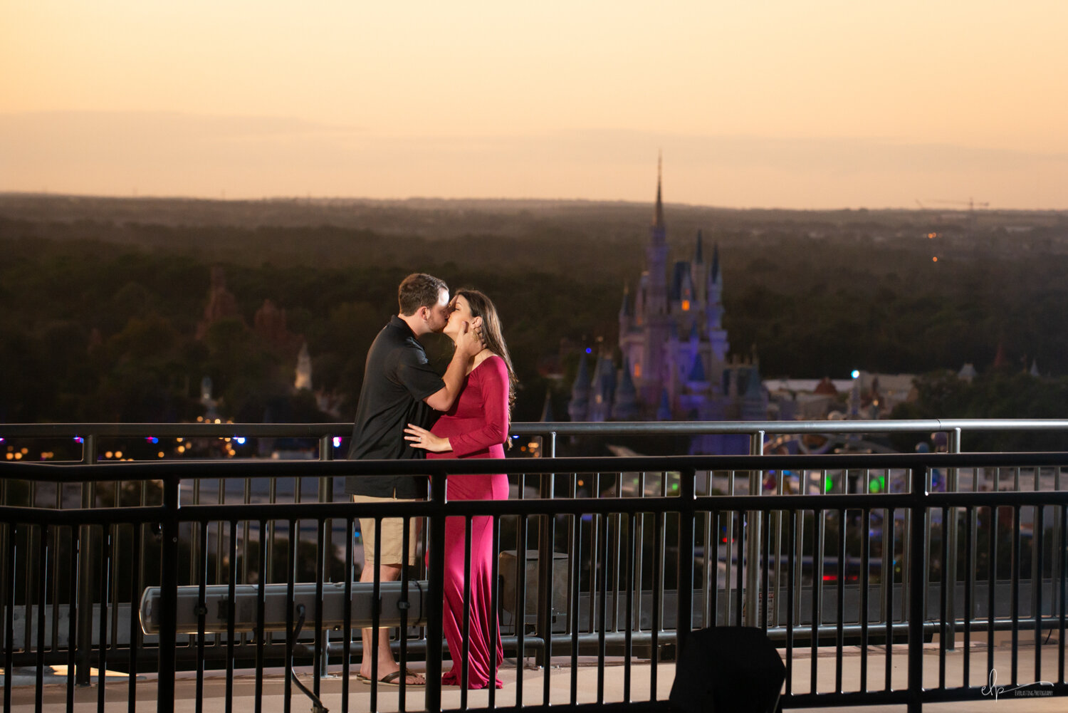Engagement Portrait Photographer At Disney's Contemporary Resort