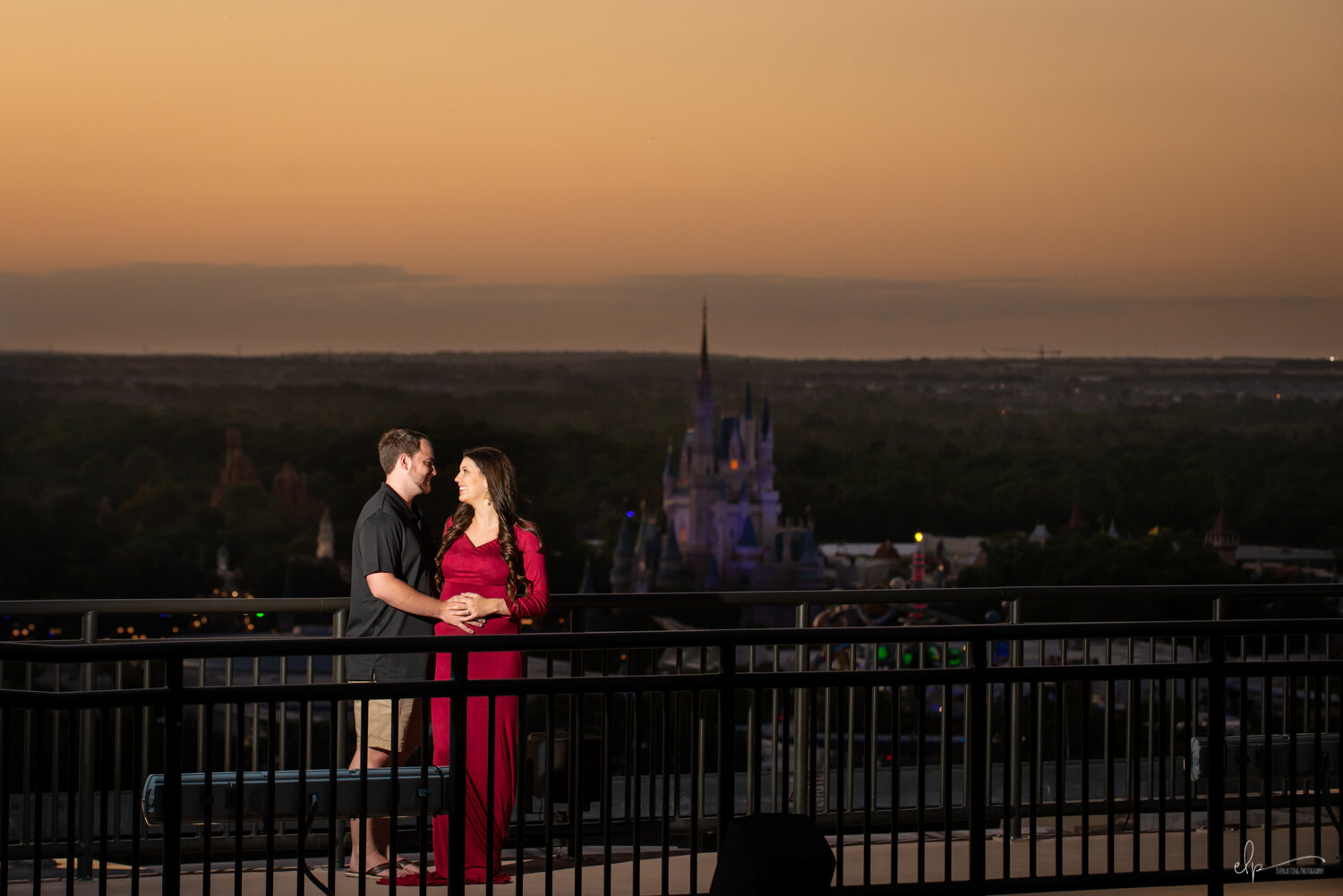 Maternity Photography At Disney's Contemporary Resort