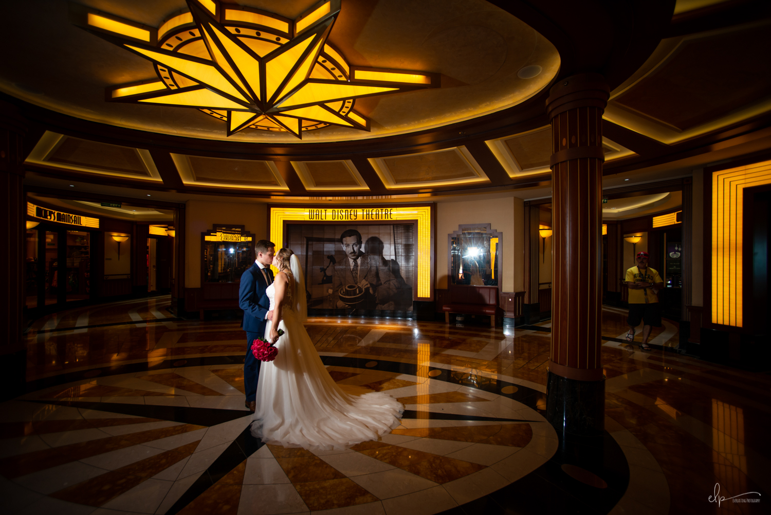 wedding portraits on disney cruise line