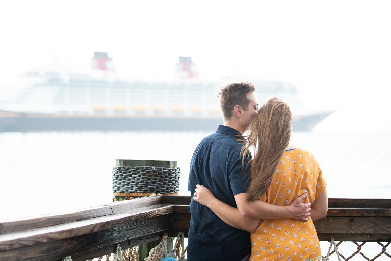portrait session on disney's castaway cay
