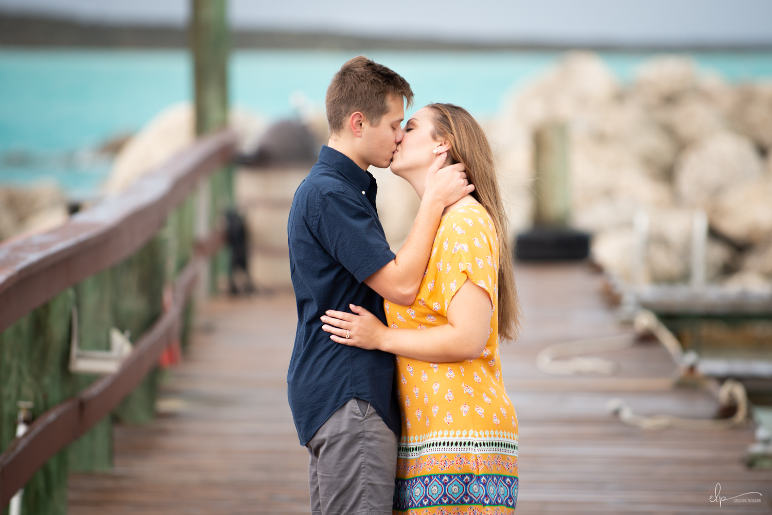 wedding photo session on disney's castaway cay