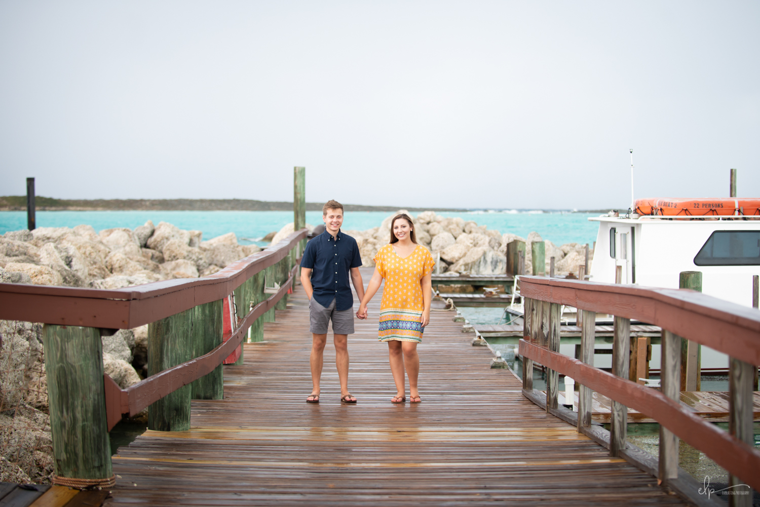 wedding portrait session on disney's castaway cay