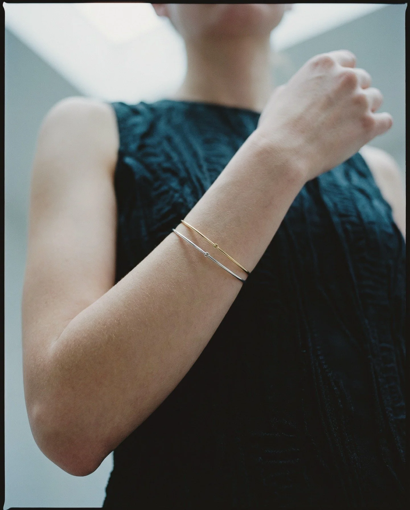 Not temporary. Not common.

HOOP is our permanent bangle, defined by simplicity. The ends are connected through a delicate loop detail. Available in gold, rose gold and silver &mdash; fitted on your wrist and welded closed with precision.

Permanent 