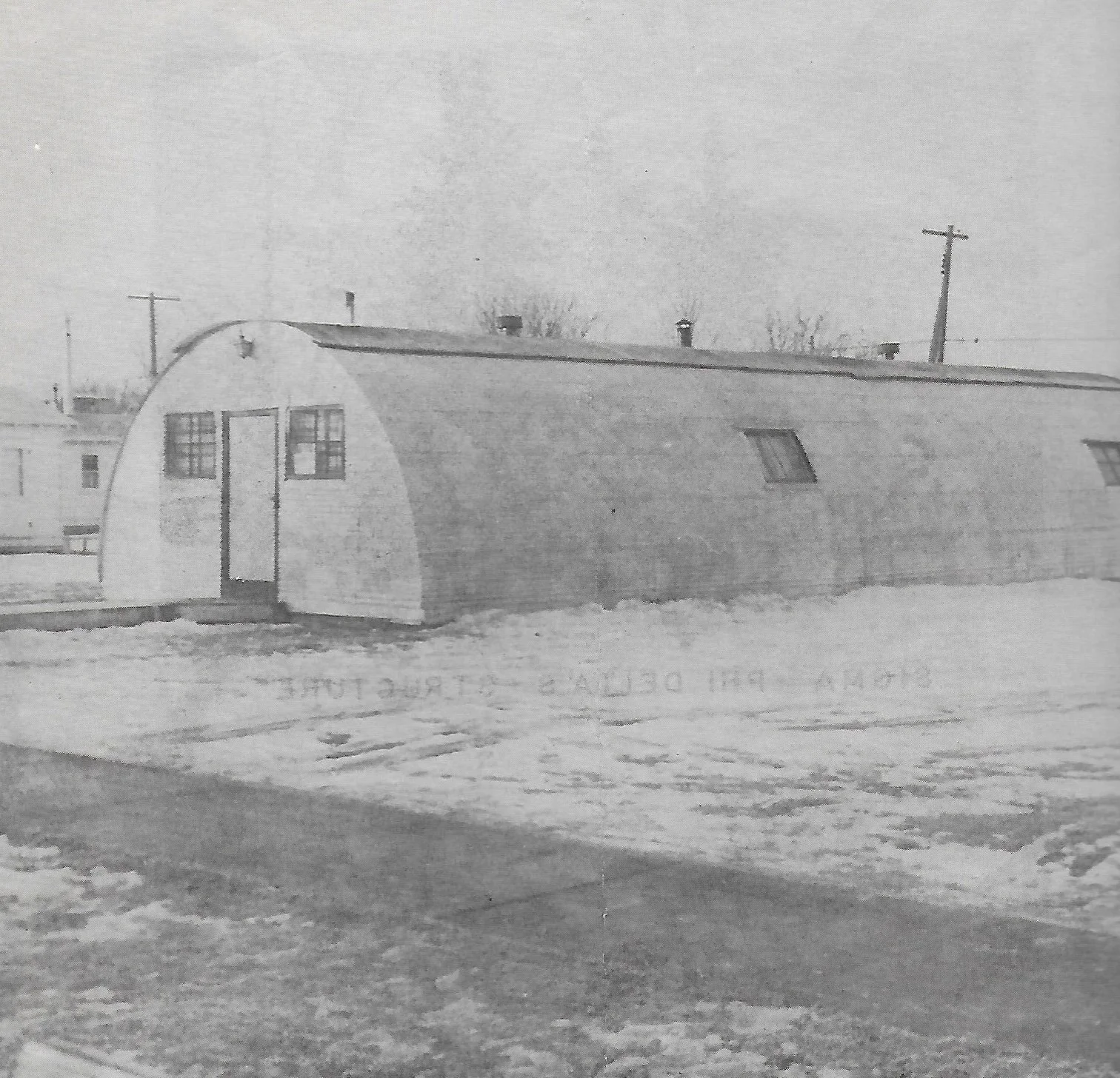 Our Temporary Home circa 1956