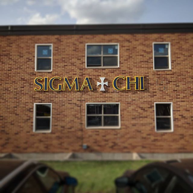 Very excited to have our new letters installed before the Parent Alumni Banquet! Thank you alumni!