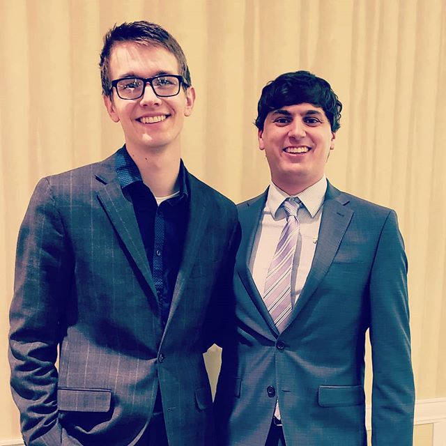 As we enter the last week of the semester, we'd like to congratulate two of our brothers, Reed Petersen and Matthew Pavlicek, who are both graduating! They both leave behind big shoes to fill but we cannot be more proud of what they have and are goin