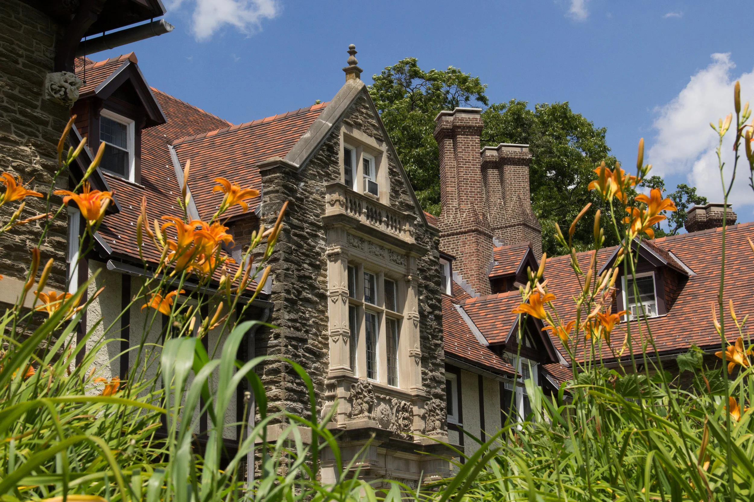 The historic Woodcrest Mansion