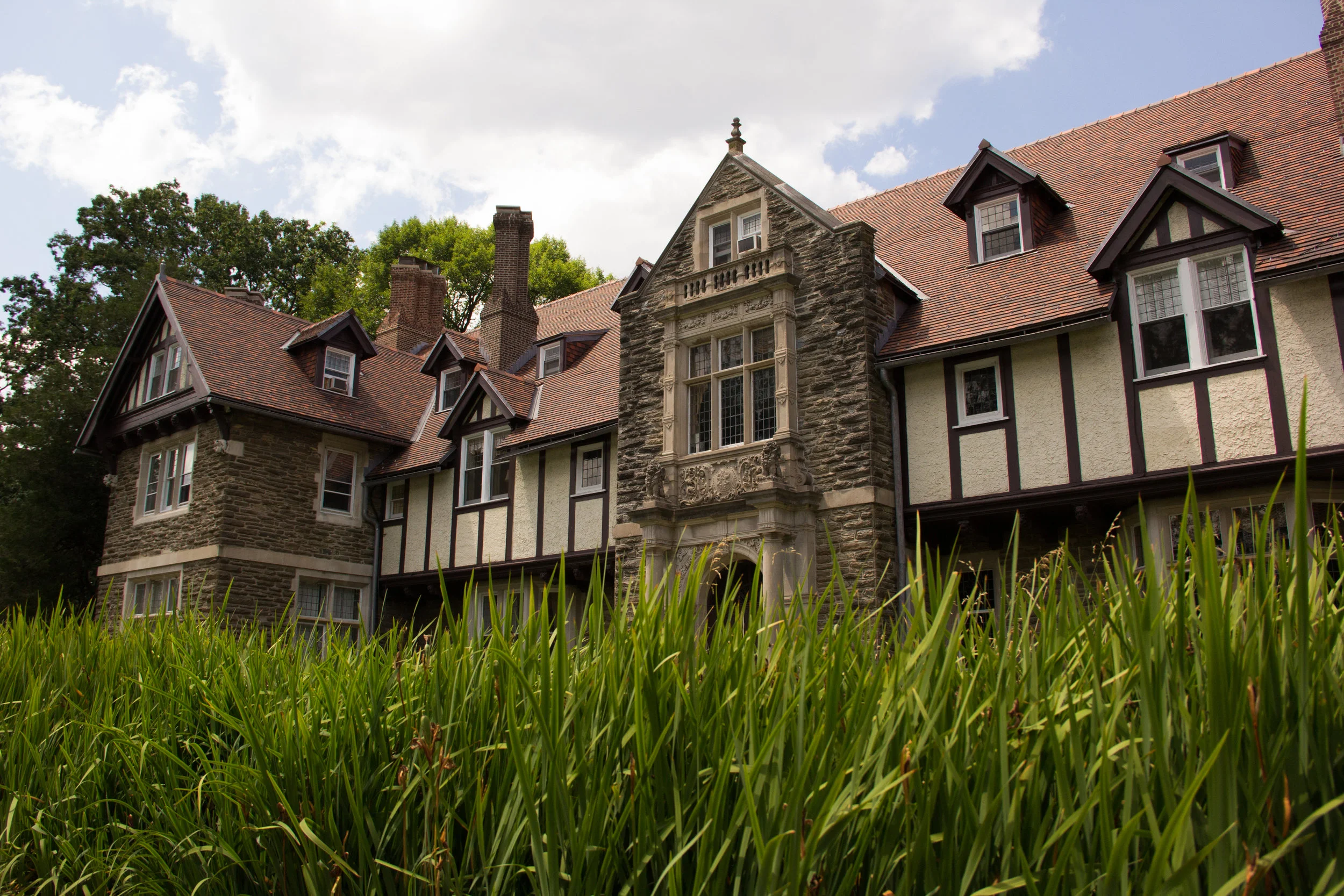 The historic Woodcrest Mansion