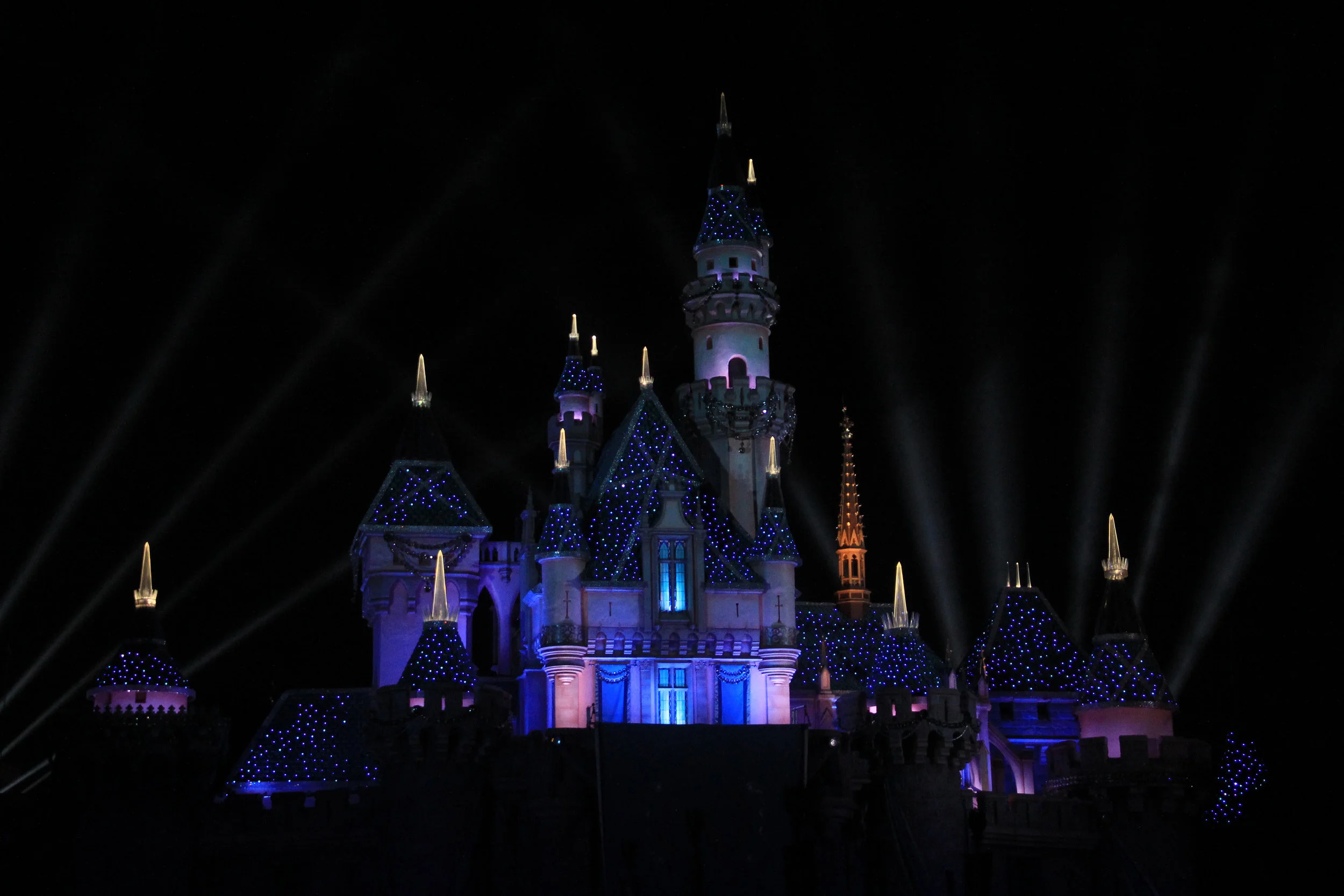 Sleeping Beauty’s castle at Disneyland