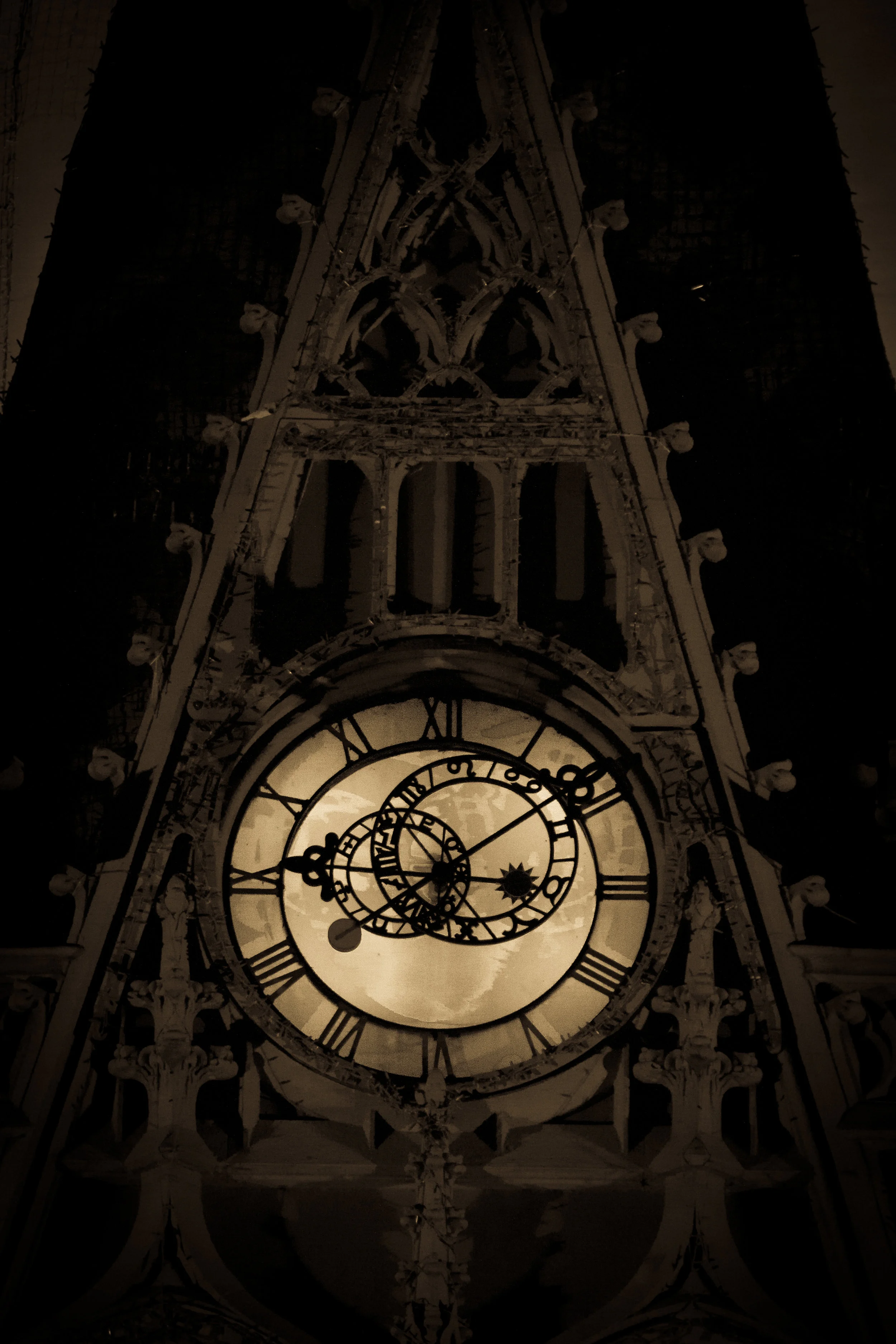 The clocktower at Cinderella’s Castle