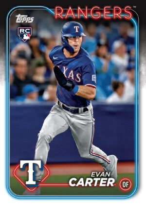 2024 Topps tier one Evan Carter auto 058/299 RC Topps 直筆サイン 